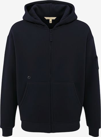 Organication Sweatshirt in Schwarz: Vorderseite