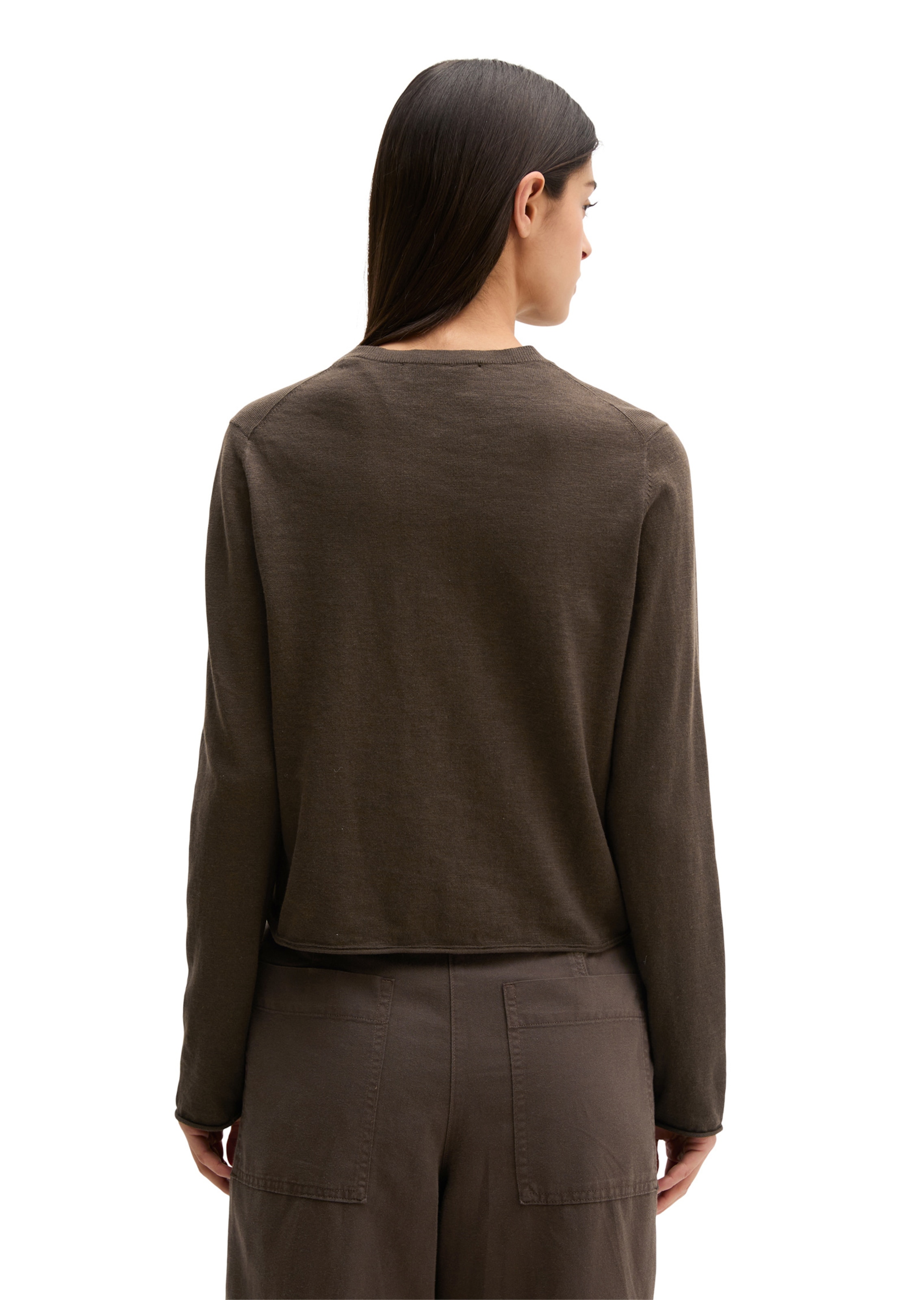 Marc O'Polo Knit cardigan in Brown