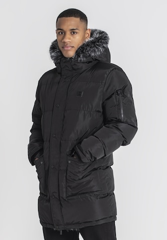 Gianni Kavanagh Winterjas in Zwart