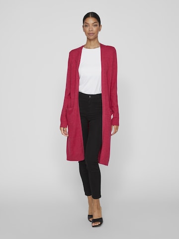 VILA Pletený kabátek 'RIL' – pink: přední strana