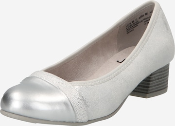 JANA - Zapatos con plataforma en gris: frente