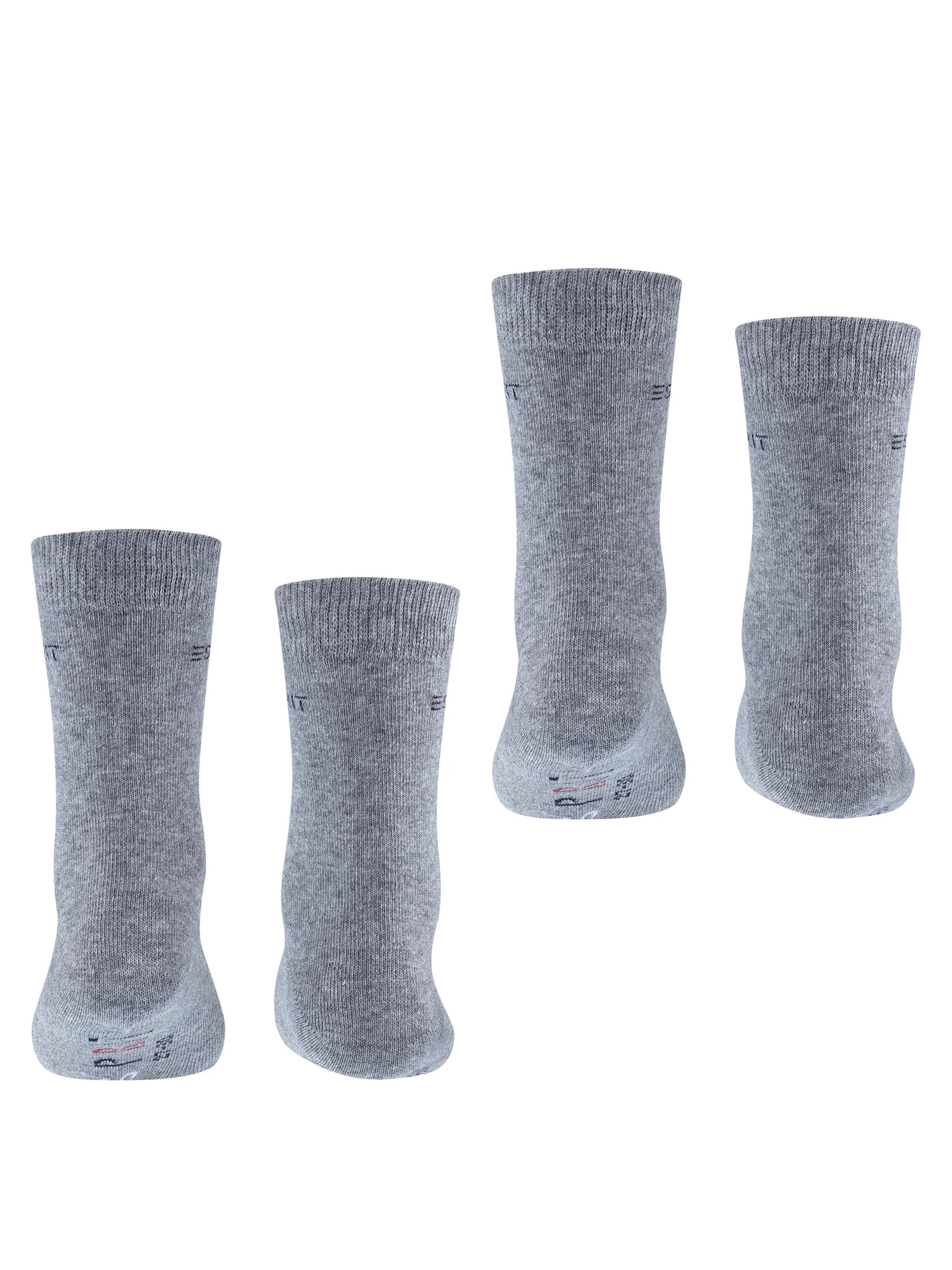 ESPRIT Socken 'Foot Logo 2-Pack'‌‌‌‌‌‌ in Grau