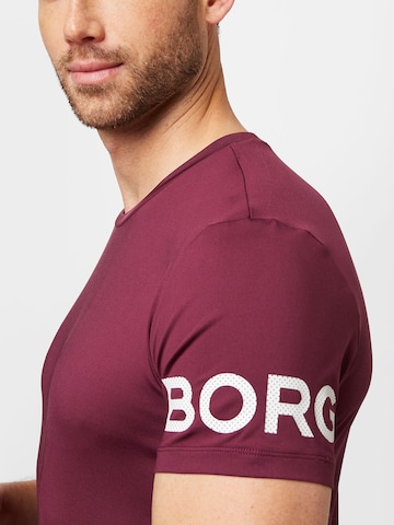 BJÖRN BORG Performance Shirt in Purple