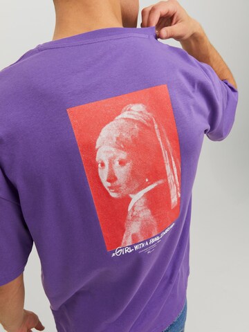 JACK & JONES - Camiseta 'Masterpiece' en lila