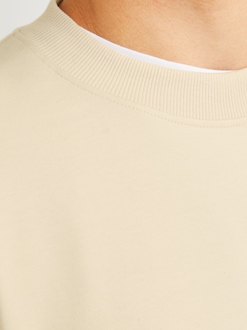 JACK & JONES Sweatshirt 'JPRCCCHAD' in Beige