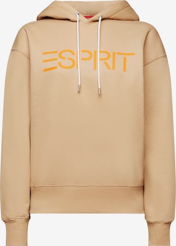 Sweat-shirt ESPRIT en beige : devant