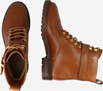 Bottines à lacets 'Elridge' Lauren Ralph Lauren en marron