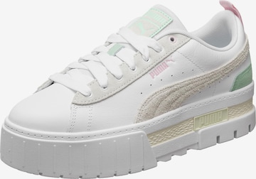 PUMA Sneakers laag 'Mayze' in Wit: voorkant