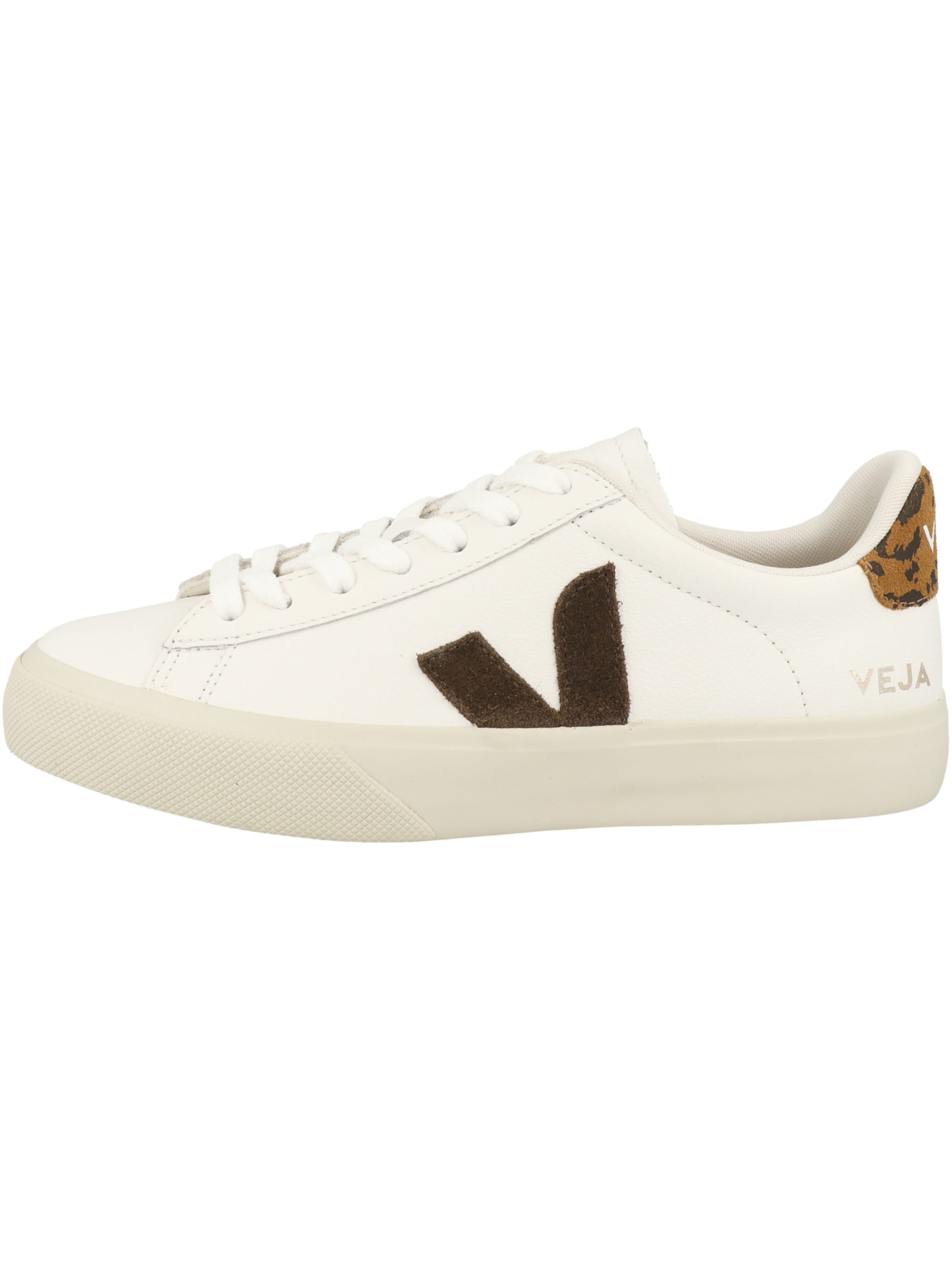 Baskets basses 'Campo' Veja en blanc : sur le côté