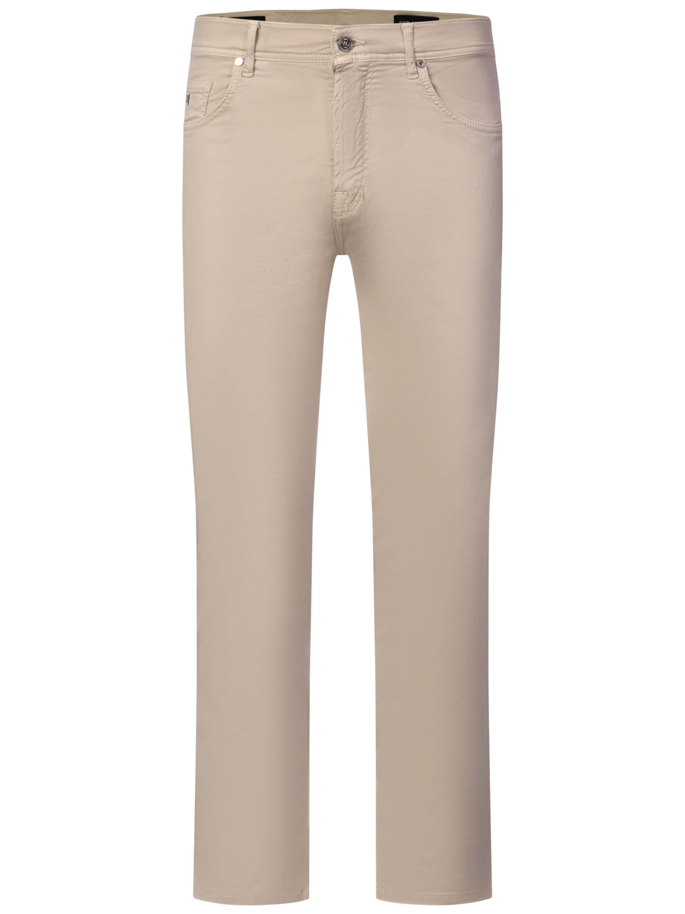 Karl Lagerfeld Regular Jeans '265501' in Beige: Vorderseite