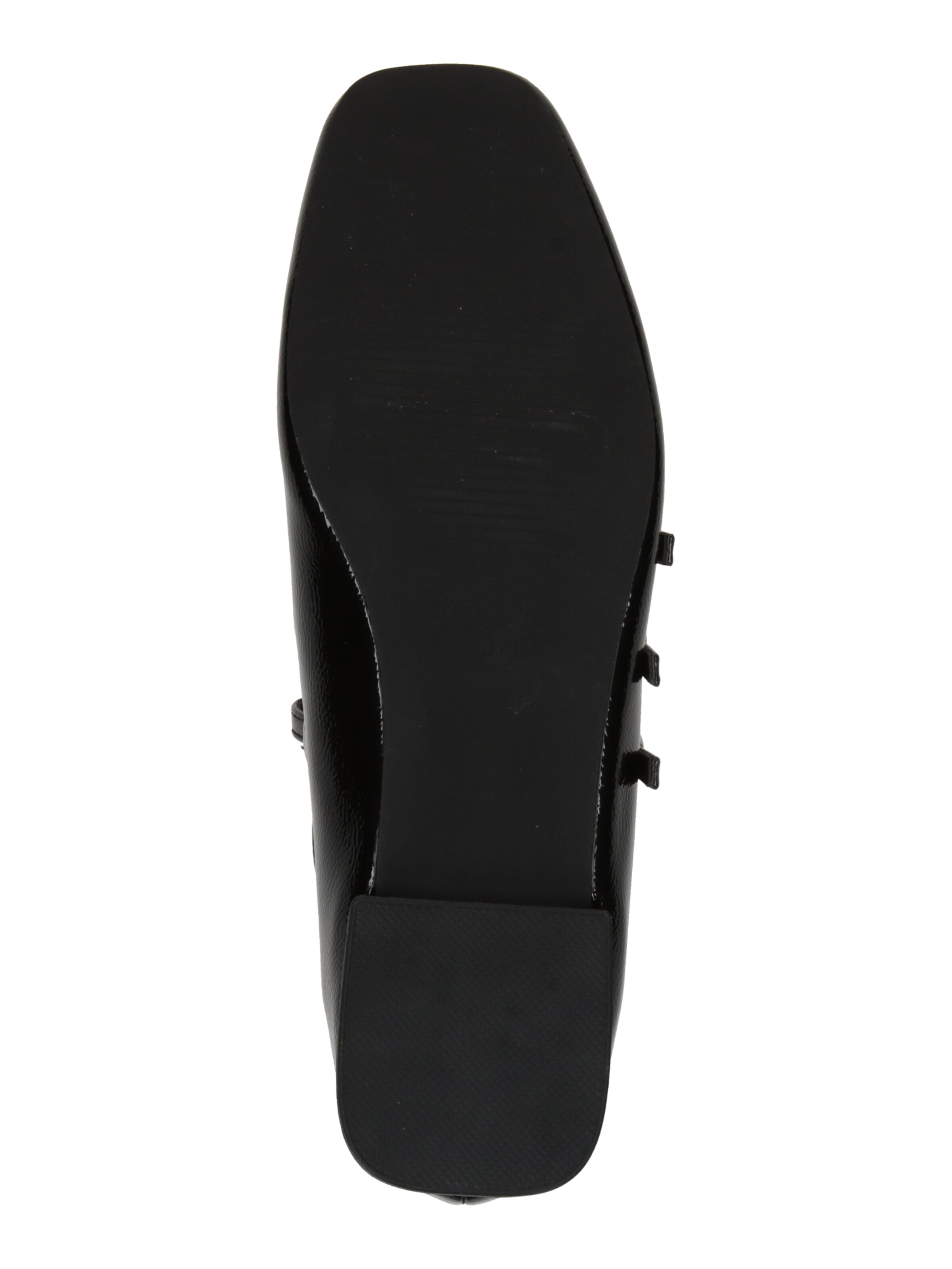 Raid Strap ballerina in Black
