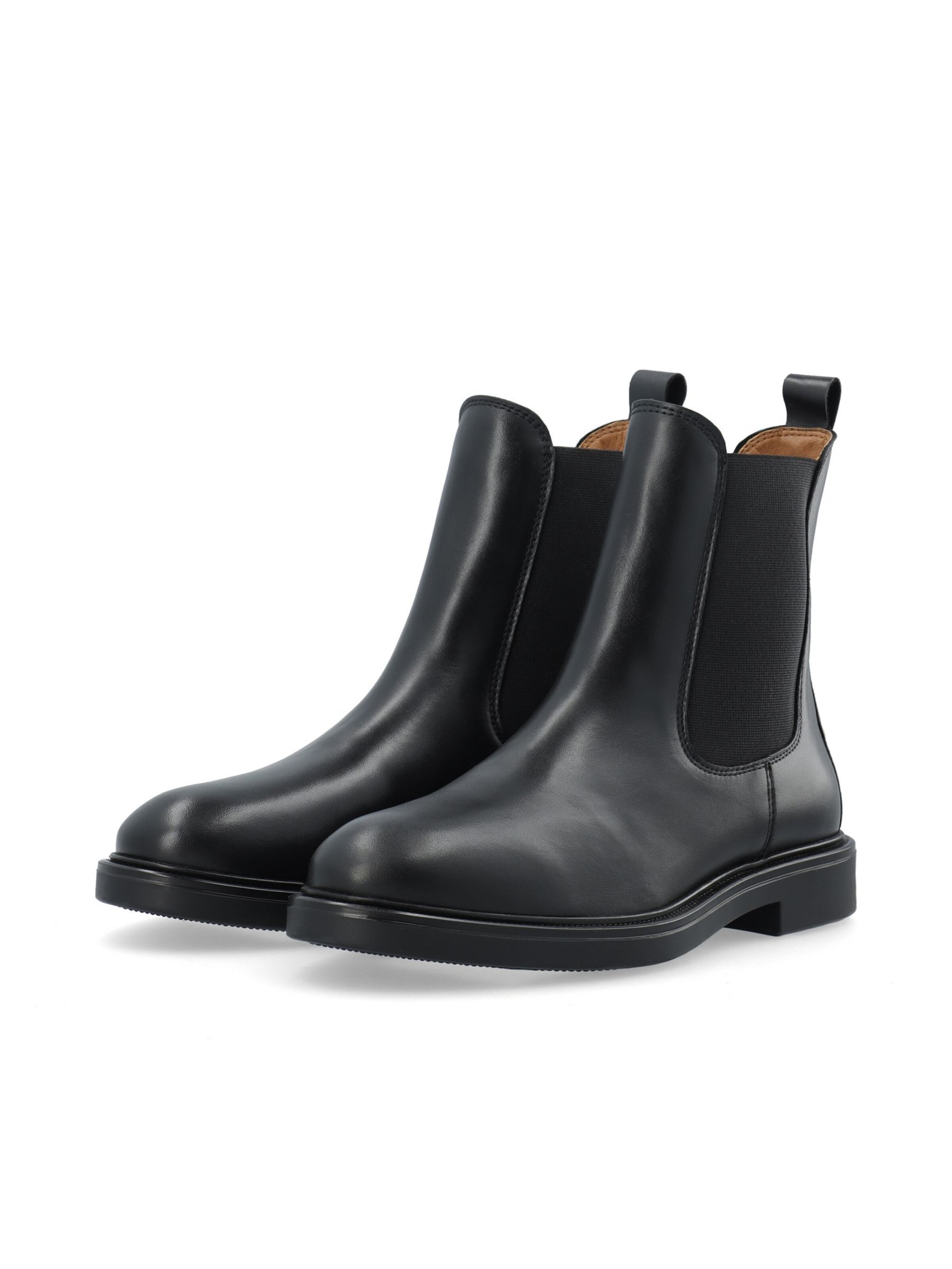 Bianco Chelsea Boots 'Adda' in Schwarz