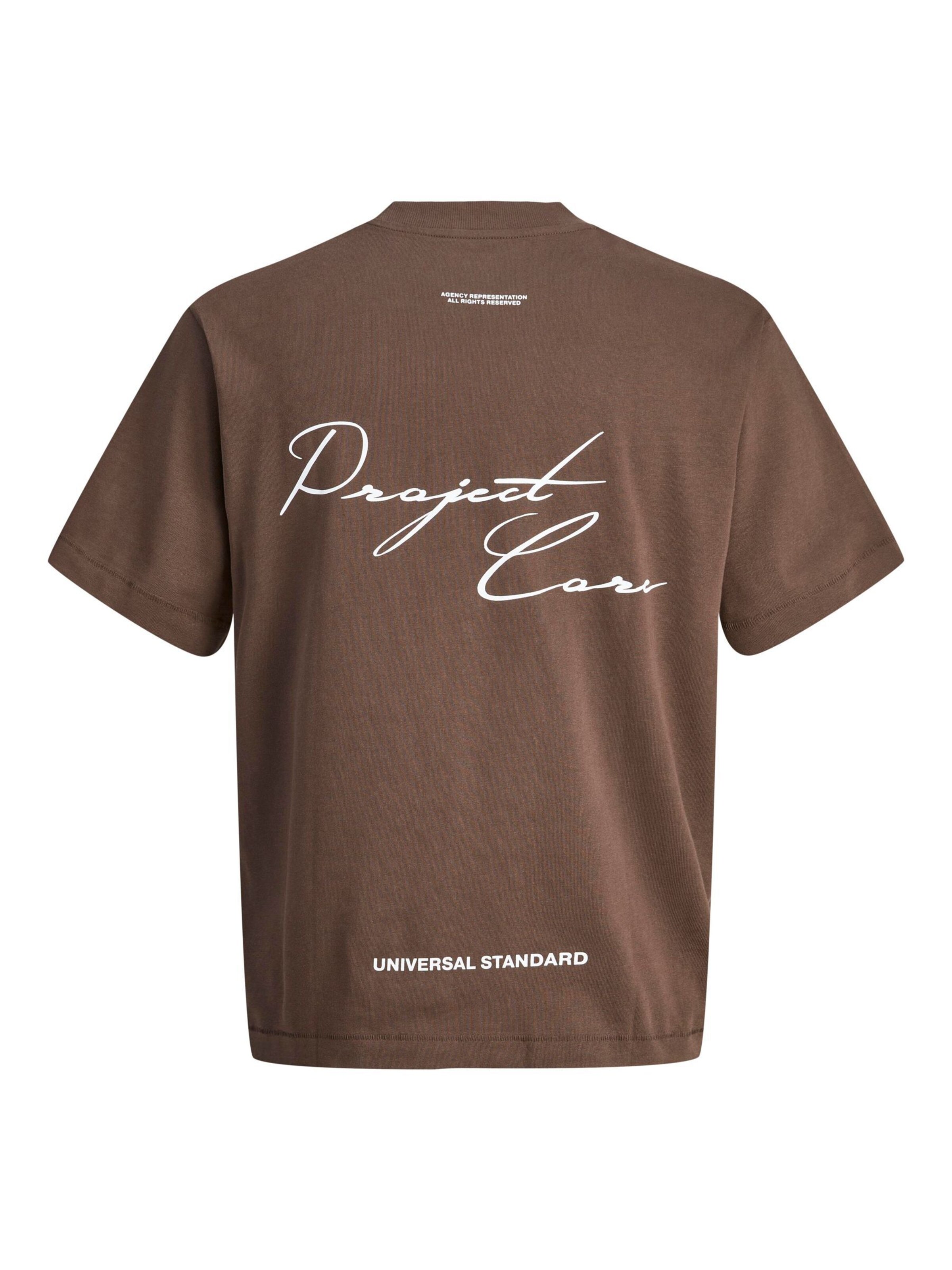 JACK & JONES Shirt in Brown