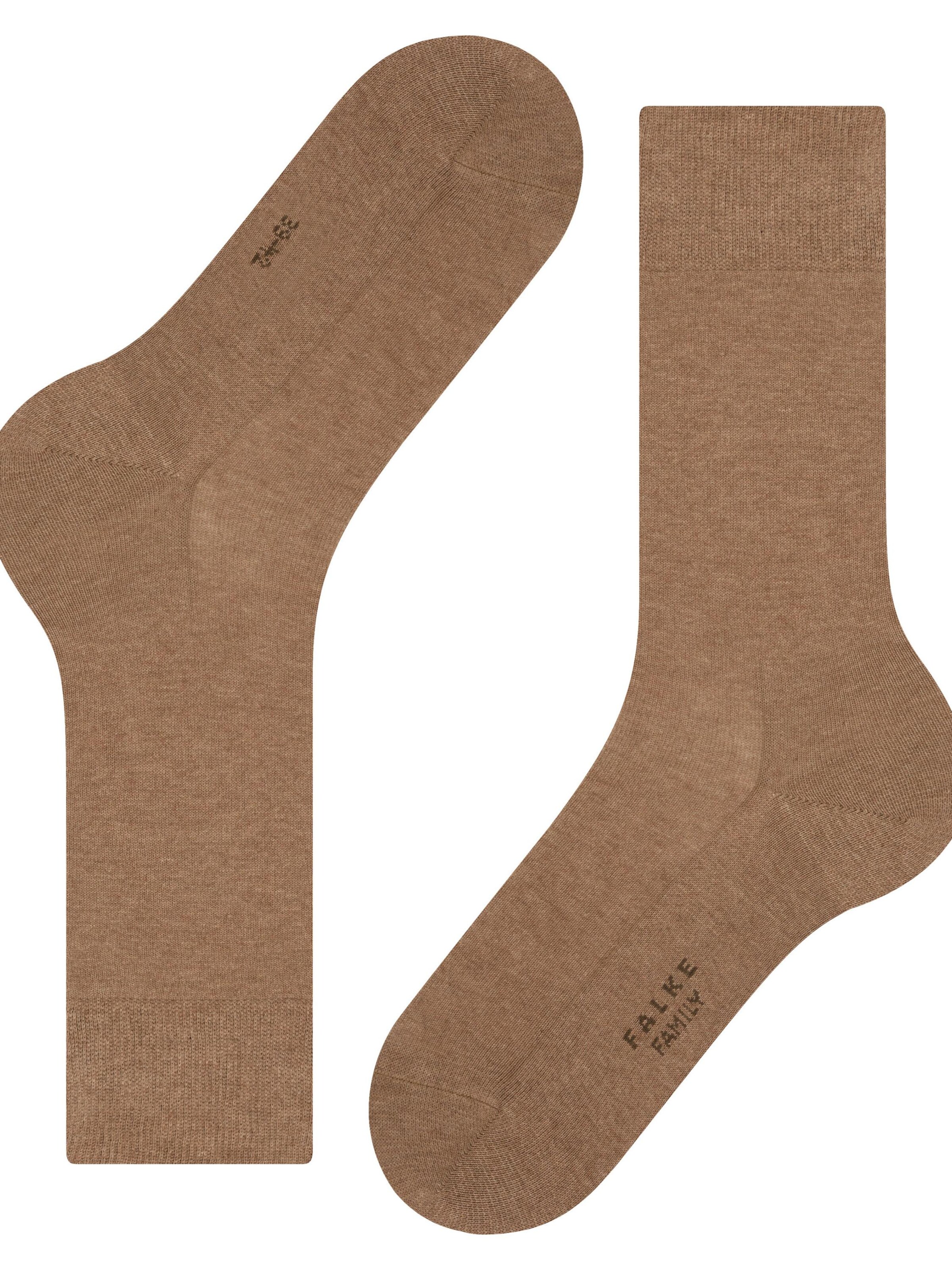 FALKE Socks 'Family' in Brown