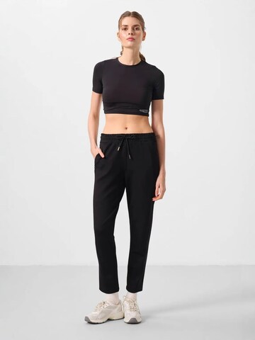 Regular Pantalon Tommy Life en noir