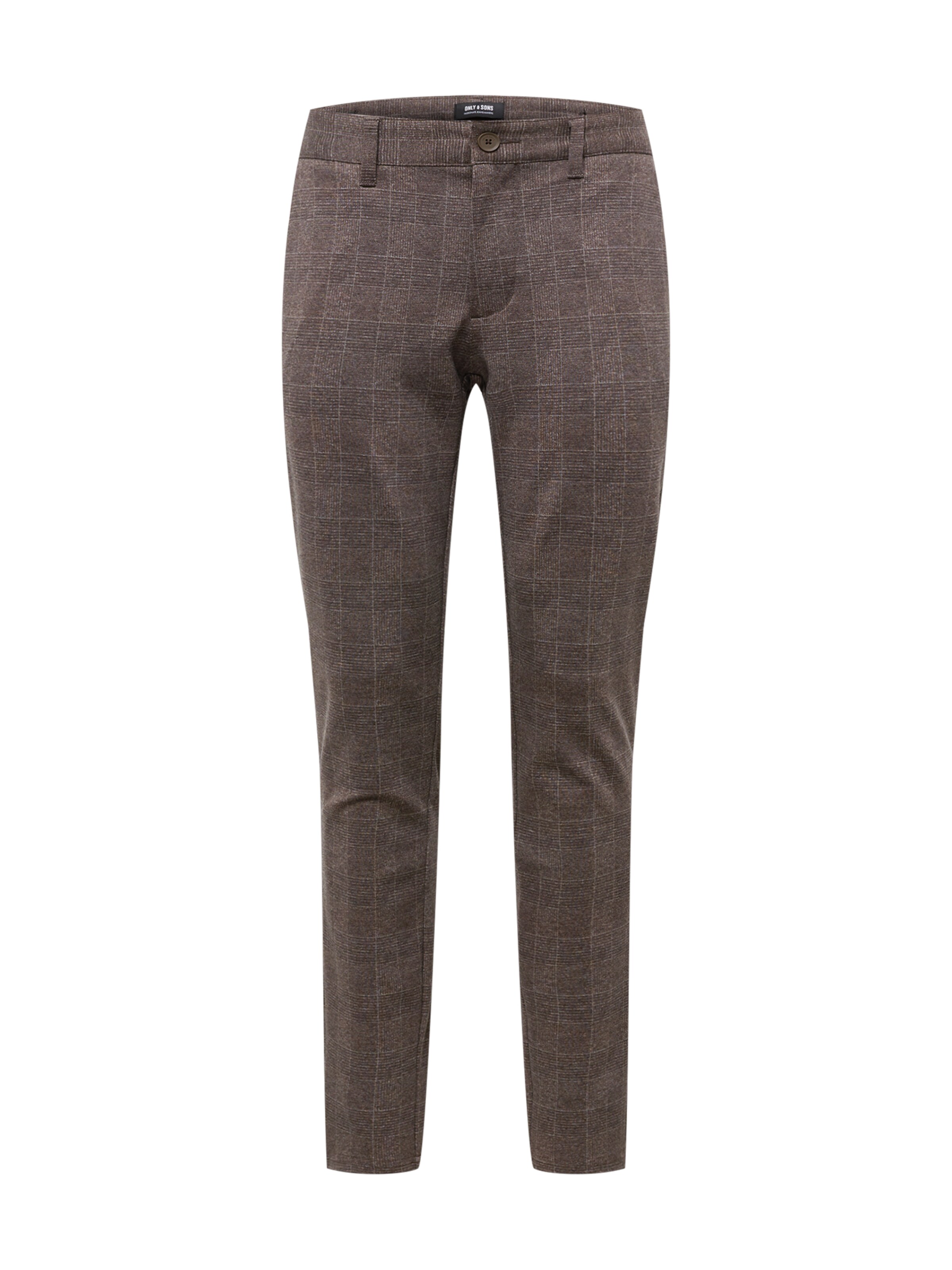 Only & Sons Брюки-чинос 'Mark' в Коричневый: спереди