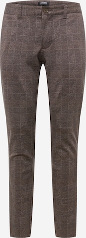 Pantaloni chino 'Mark' di Only & Sons in marrone: frontale