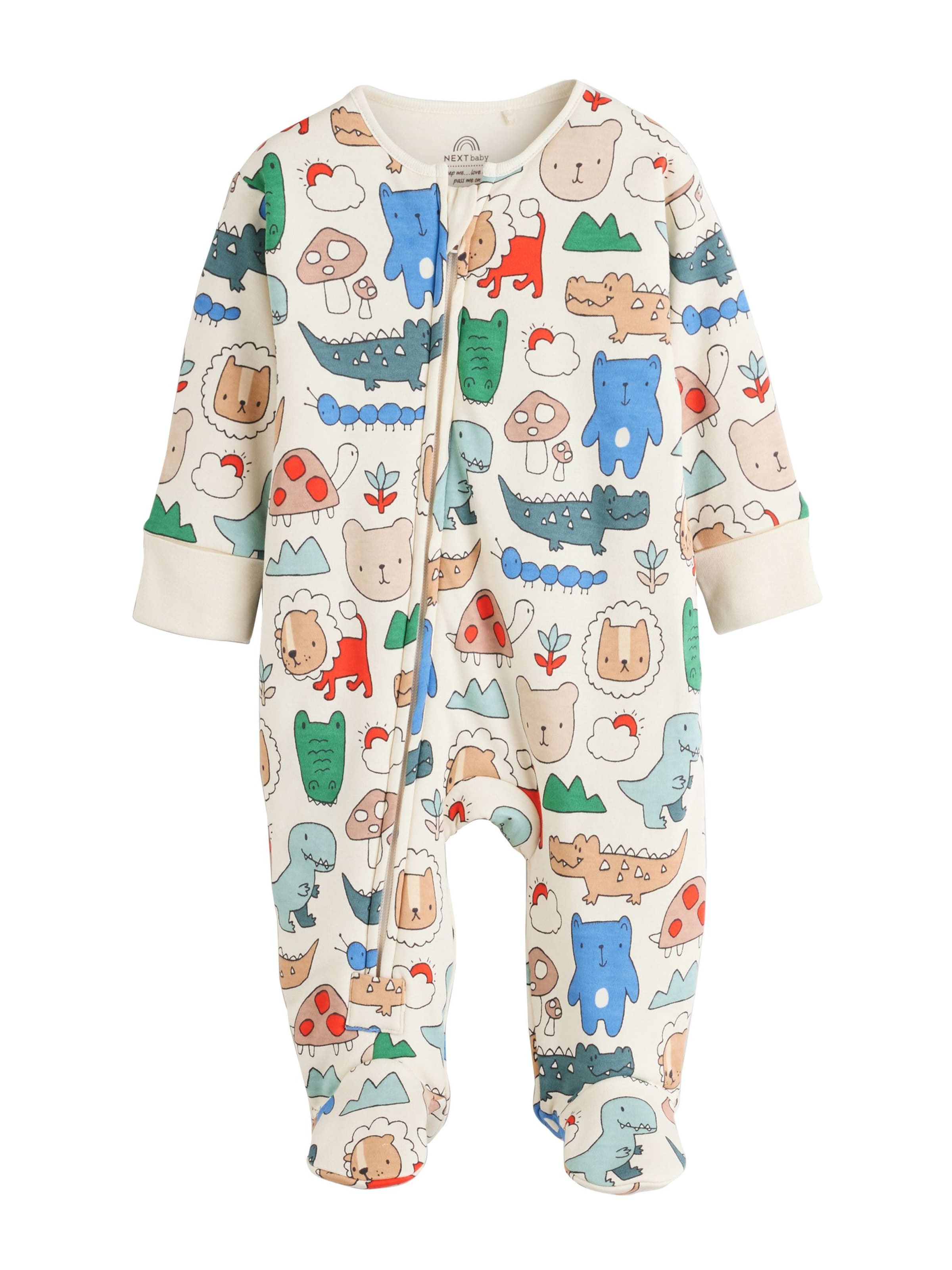 Pijamale 'Tog' de la Next pe bej: față