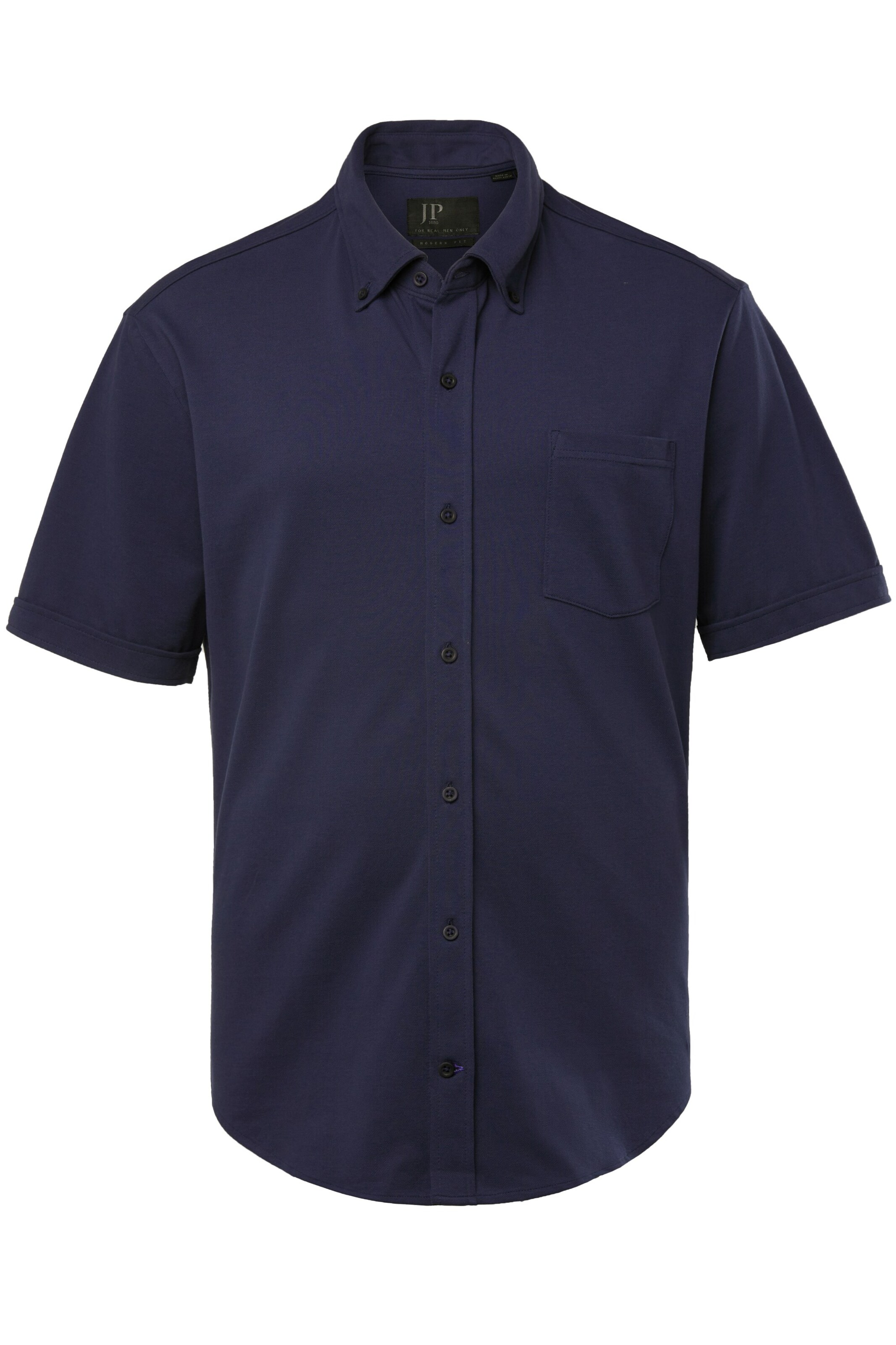 JP1880 Button Up Shirt in Blue: front