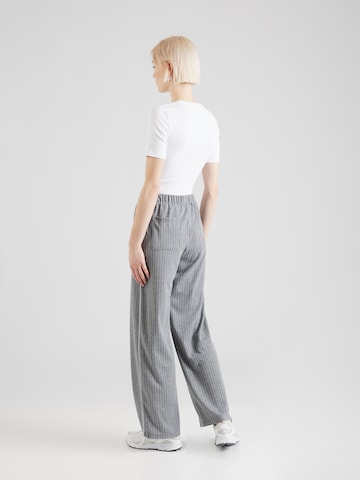 PIECES Loose fit Pants 'MYLA' in Grey