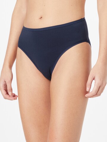 SCHIESSER Slip in Blau: Vorderseite