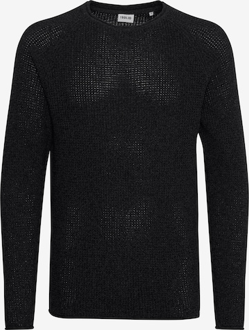 !Solid Sweater in Black: front