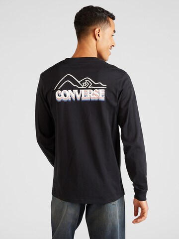 CONVERSE Shirt 'ALL STAR WINTER CHILL' in Schwarz