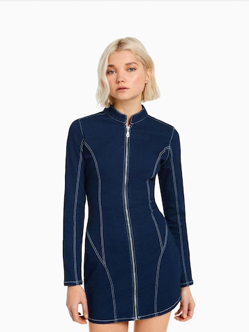 Bershka Jurk in Blauw: voorkant