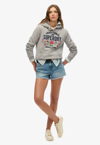 Felpa 'Lot 54' di Superdry in grigio