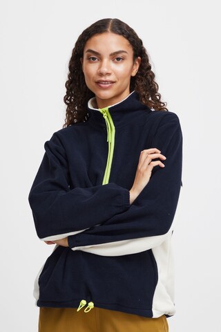 The Jogg Concept Athletic Sweatshirt 'Clara' in Blue: front