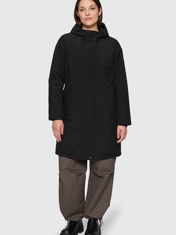 Manteau fonctionnel New View en noir : devant