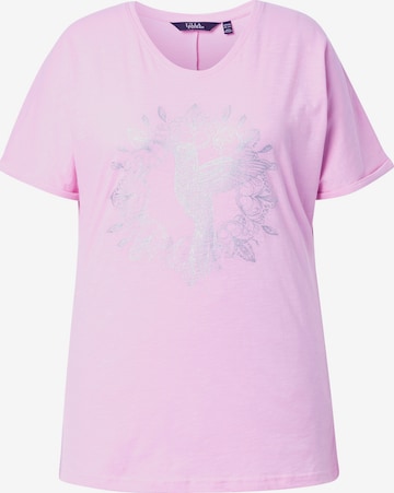 Ulla Popken Shirt in Pink: Vorderseite