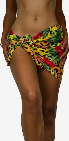 King Kameha Doek 'Leopard Flowers' in Geel: voorkant