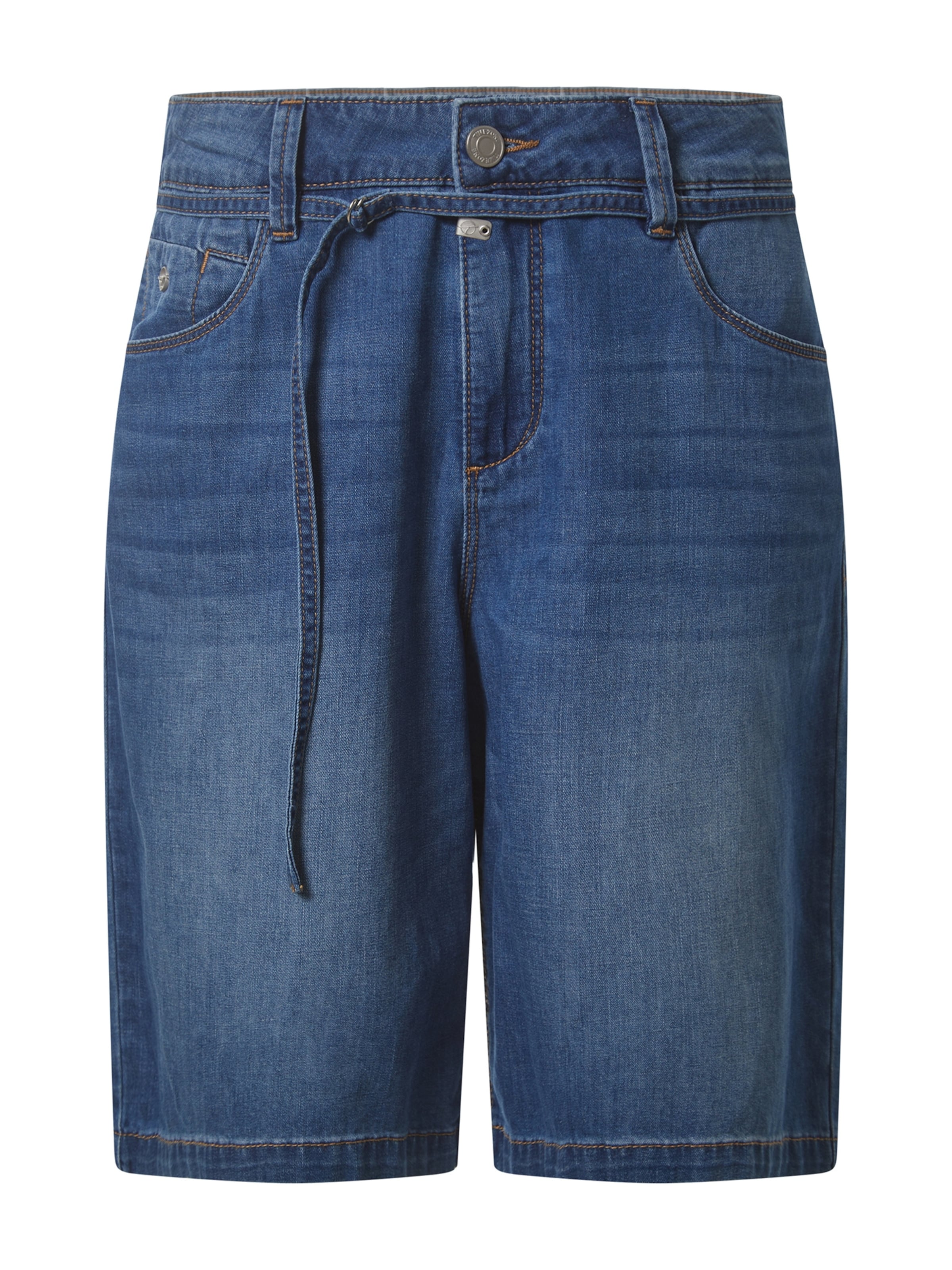 TIMEZONE Loosefit Shorts 'Laguna' in Blau: Vorderseite