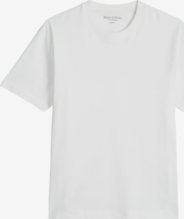 T-Shirt Marc O'Polo en blanc : devant