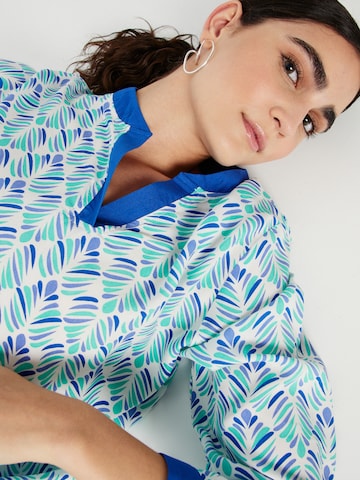 Zwillingsherz Blouse in Blauw