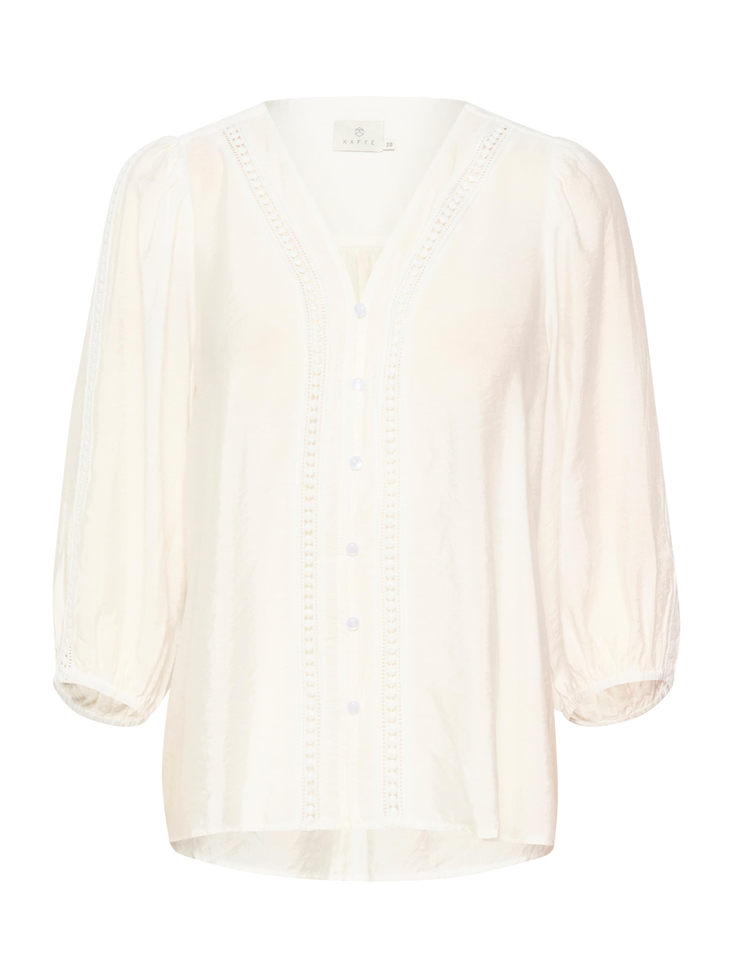 Kaffe Bluse in Beige: Vorderseite