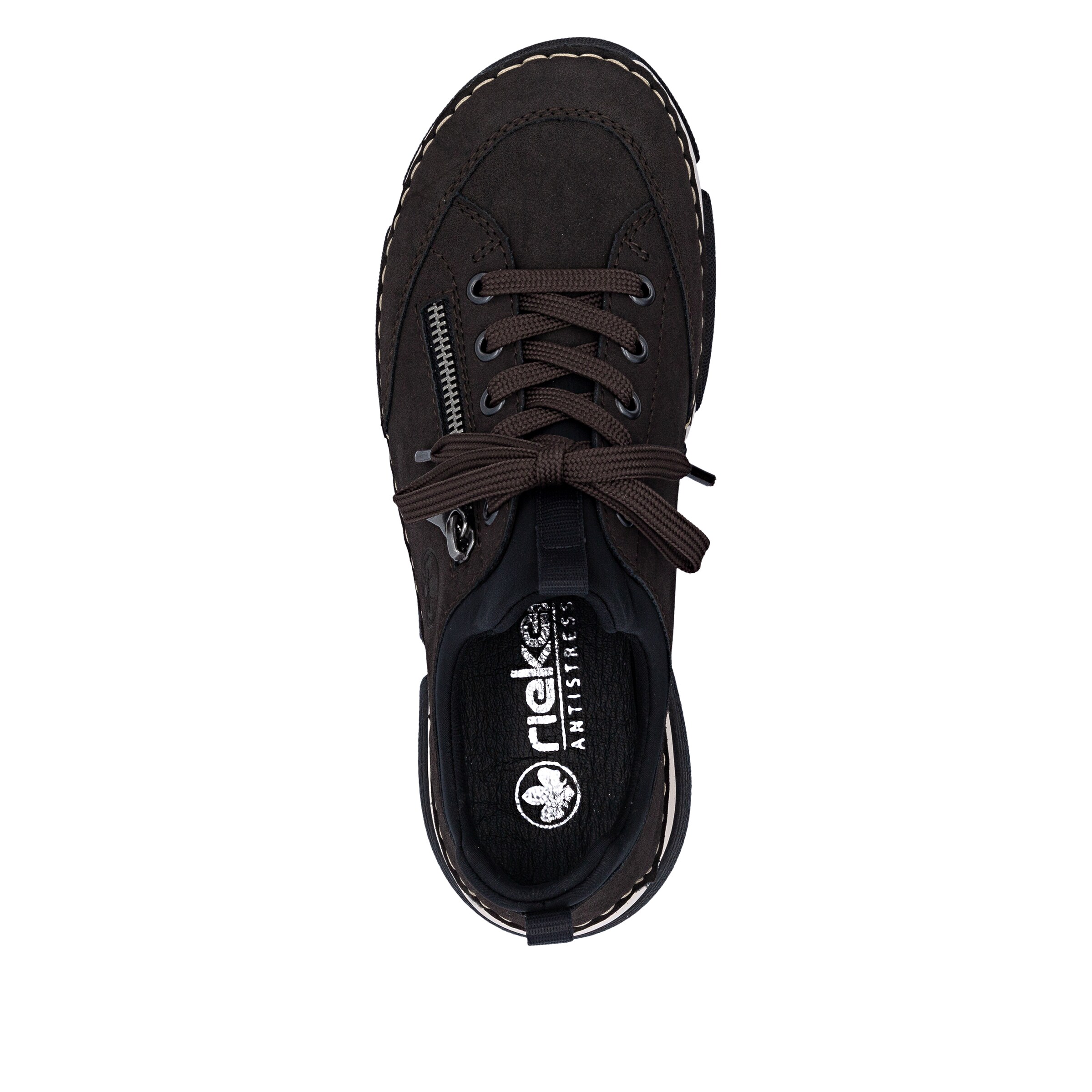Baskets basses Rieker en marron