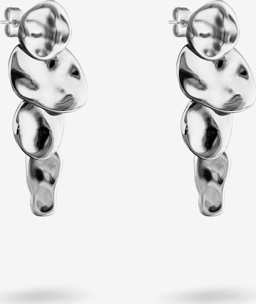 Boucles d'oreilles Liebeskind Berlin en argent : devant