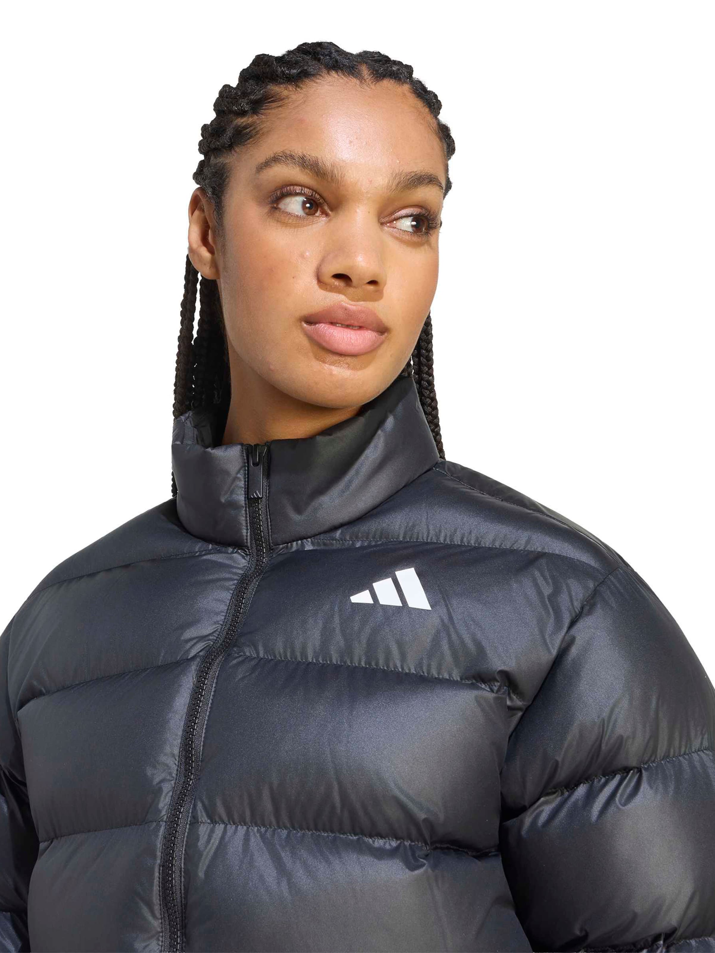 Geacă sport 'ESS' de la ADIDAS SPORTSWEAR pe negru