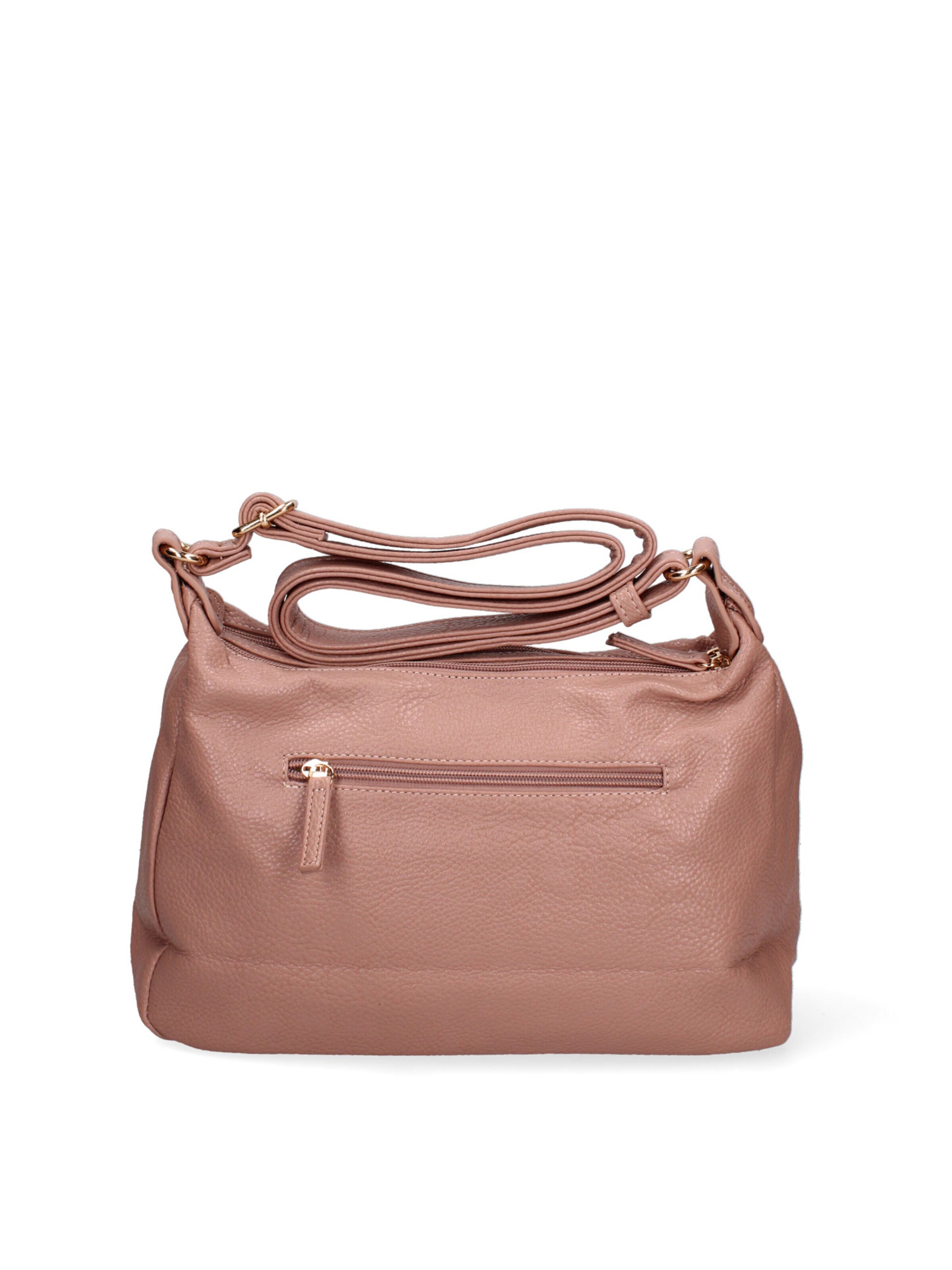 Borsa a spalla 'Borsa a Tracolla Donna Ecopelle con Zip e Tasche Multiple - B Cavalli' di B. Cavalli in rosa