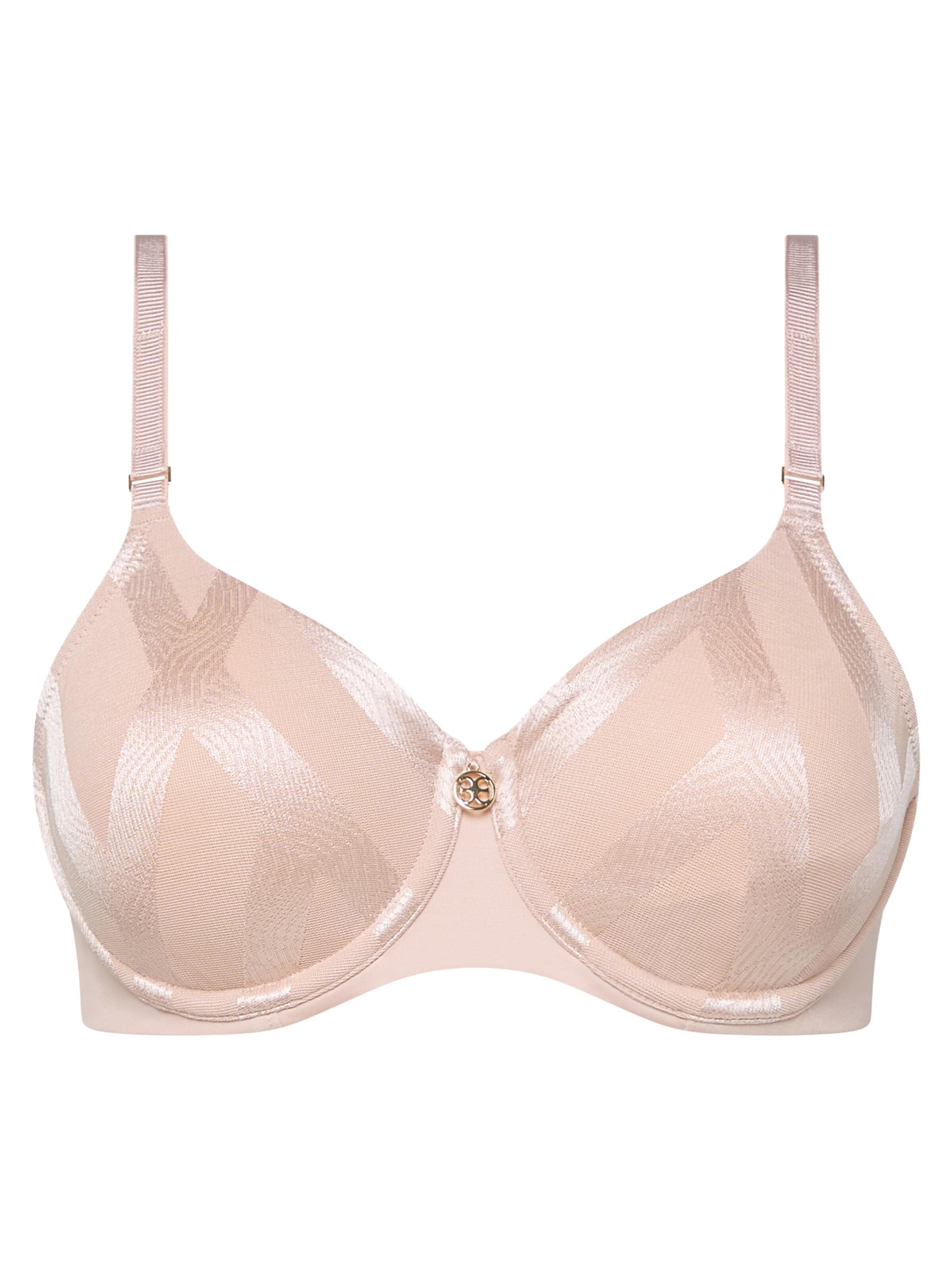 Chantelle Minimiser Bra 'GLAZE' in Pink: front