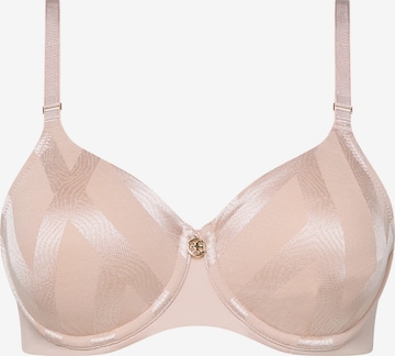Chantelle Minimiser Bra 'GLAZE' in Pink: front