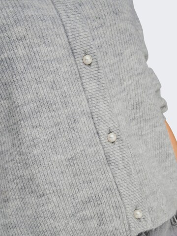 JDY Knit cardigan 'JDYLumi' in Grey