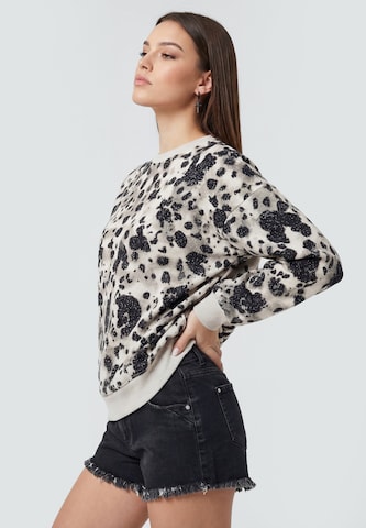 myMo ROCKS Sweatshirt in Beige