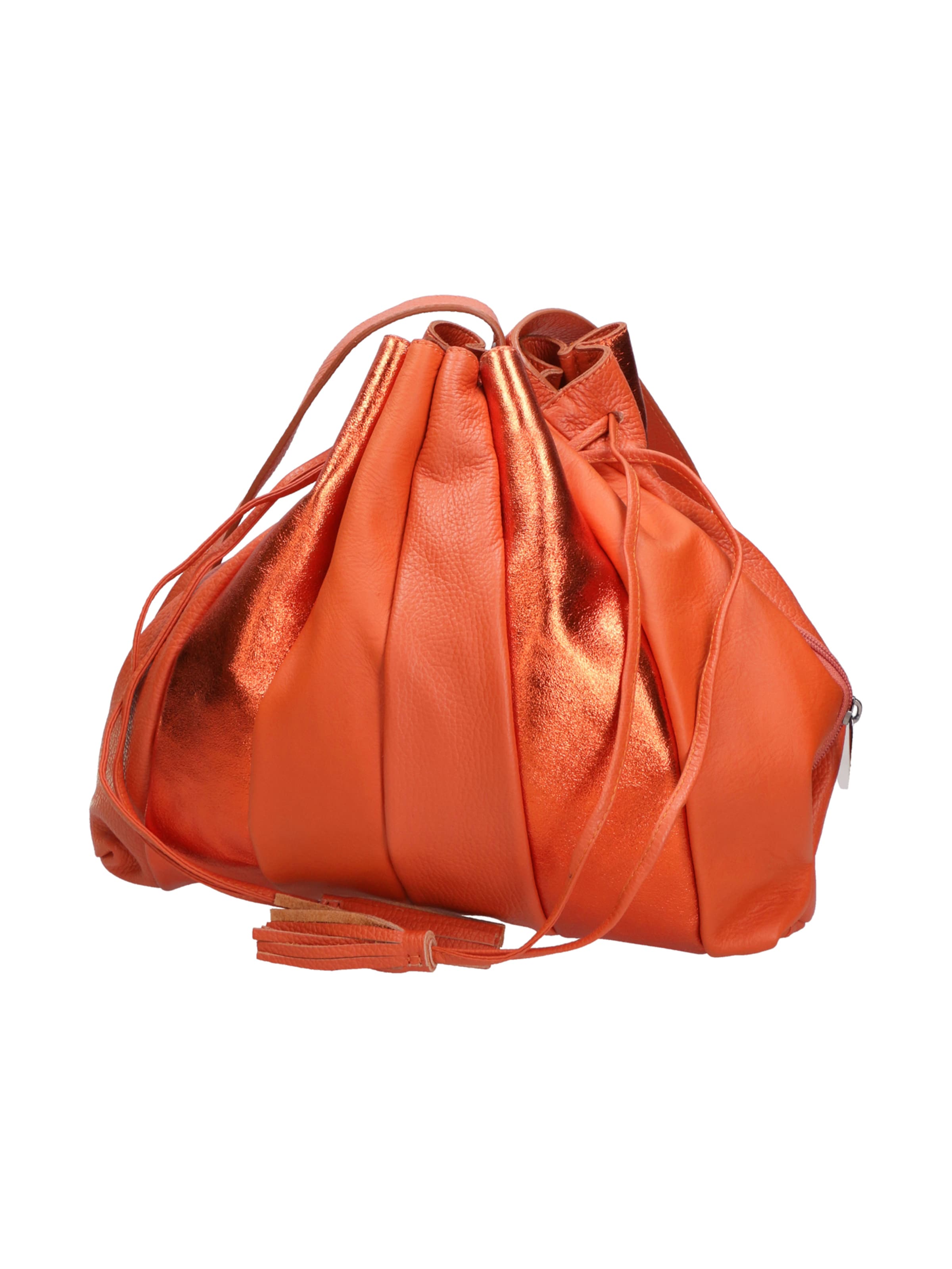 Poche ventrale Gave Lux en orange : devant