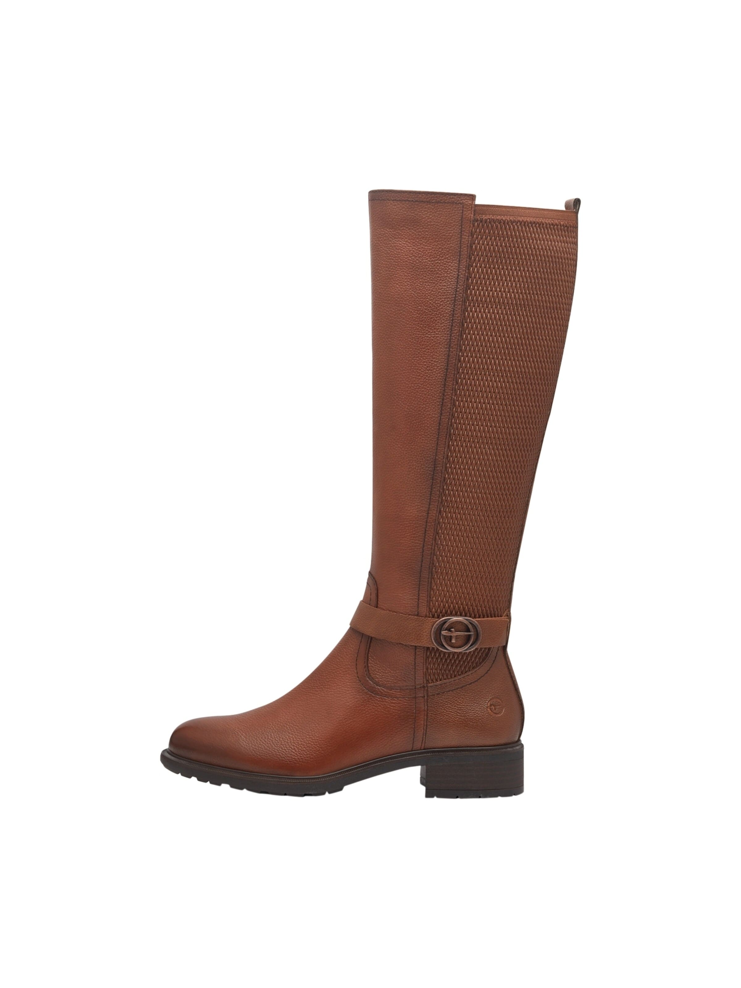 Tamaris Boots in Bruin: voorkant