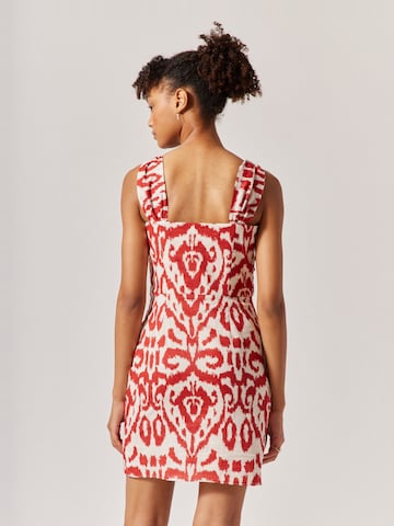 NAF NAF Summer Dress 'Africa' in Beige