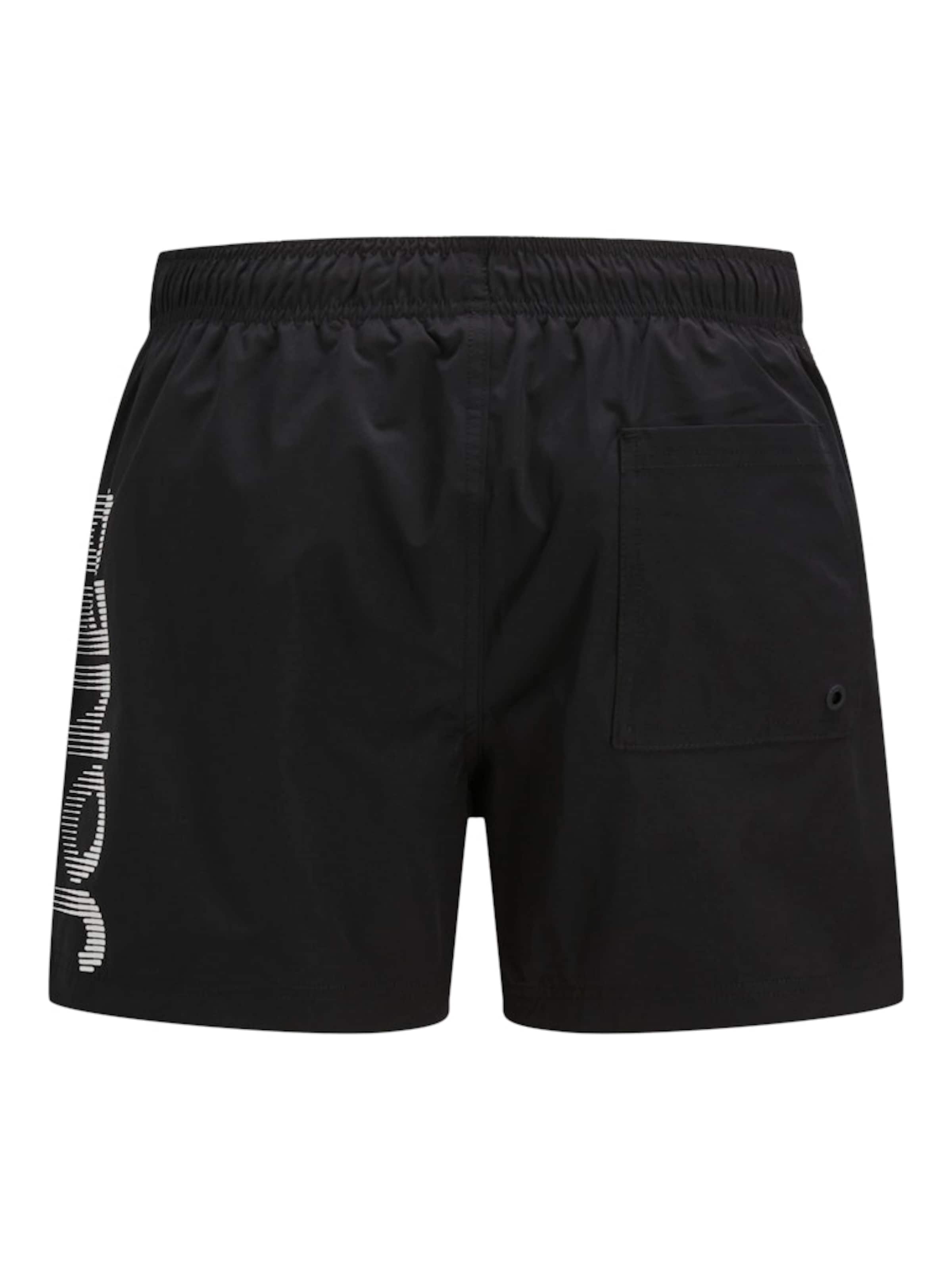 JACK & JONES Badshorts 'JPSTMaui' i svart