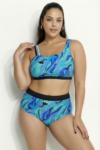 Ulla Popken Bustier Wäsche-Sets in Blau